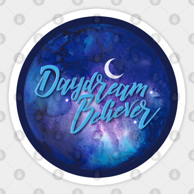 Day Dream Believer Sticker by Angel Pronger Design Chaser Studio